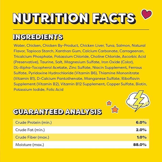 Temptations Lickable Spoons Adult Wet Cat Treat, Savory Salmon and Tempting Tuna Flavor, 8 Spoons, Pack of 12 (96 Total)