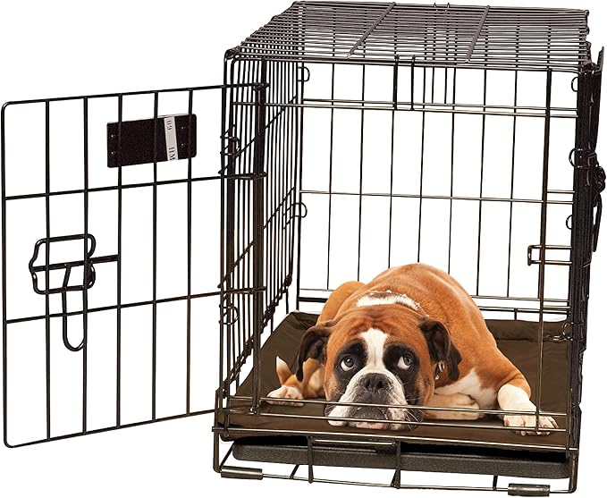 K&H Pet Products Self-Warming Crate Pad Mocha Large 25 X 37 Inches