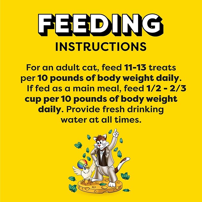 Temptations MixUps Catnip Fever Flavor Crunchy and Soft Cat Treats, 3 oz. Pouch (Pack of 12)