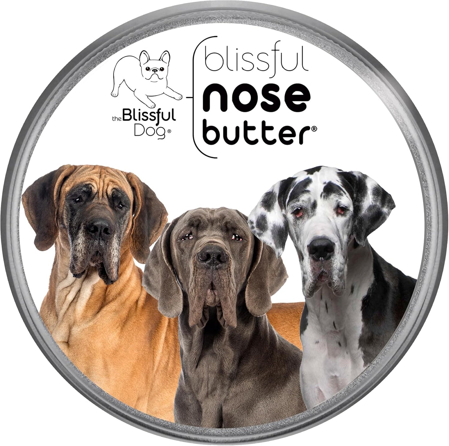 The Blissful Dog Great Dane Unscented Nose Butter - Dog Nose Butter, 16 Ounce