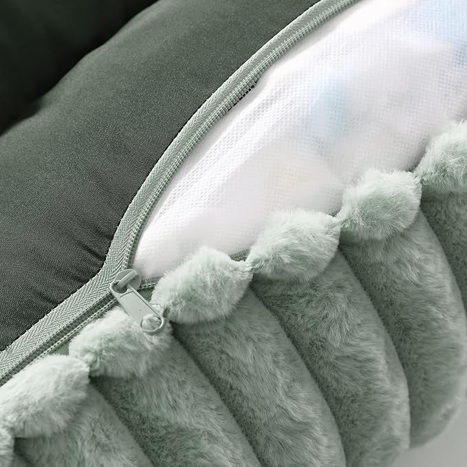 Arlee Saddle Sofa Memory Foam Pet Bed, Comfortable & Washable, Ideal for Dogs and Puppies, Extra Comfort, Couch Design, Crate & Kennel Furniture, Pet Supplies & Essentials, Sage, Medium