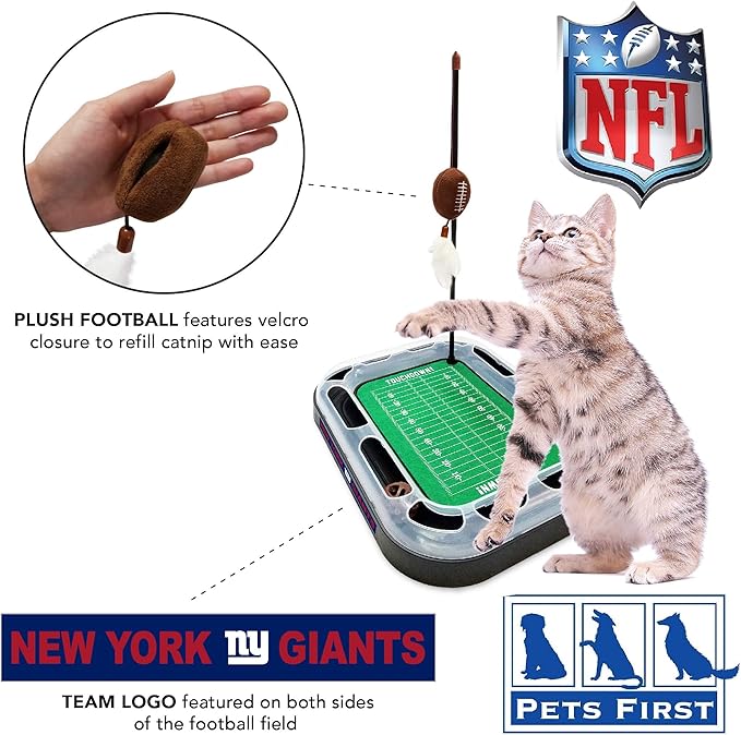 Pets First New York Giants Cat Scratcher