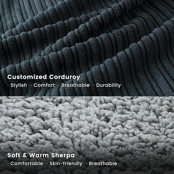 Miguel Washable Dog & Cat Bed with Removable Cushion for Medium & Small Dogs, Easy to Wash Pet Sofa Bed with Side Bolster, Anti-Slip Bottom, Black, 30 Inch