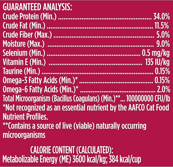 Nutrish Everyday Digestion Dry Cat Food, Chicken Brown Rice and Salmon Recipe with Peas and Carrots, 3 lb. Bag, 4 Count, (Rachael Ray)