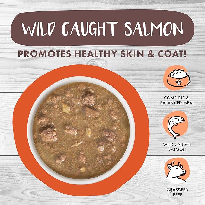 Weruva Classic Cat Stews!, Taco Stewsday with Beef, Chicken & Salmon in Gravy, 5.5oz Can (Pack of 8)