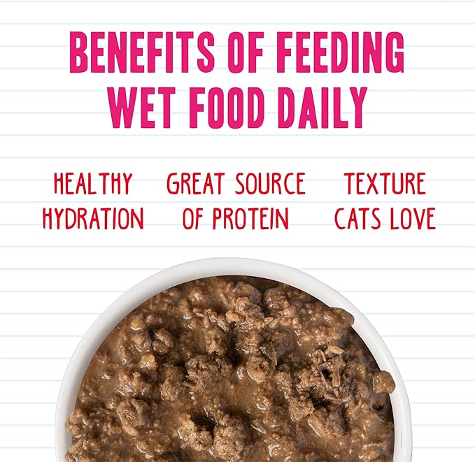 Weruva BFF Minced Natural Wet Cat Food, Tuna Too Cool in Gelee, 5.5oz Can, Pack of 24