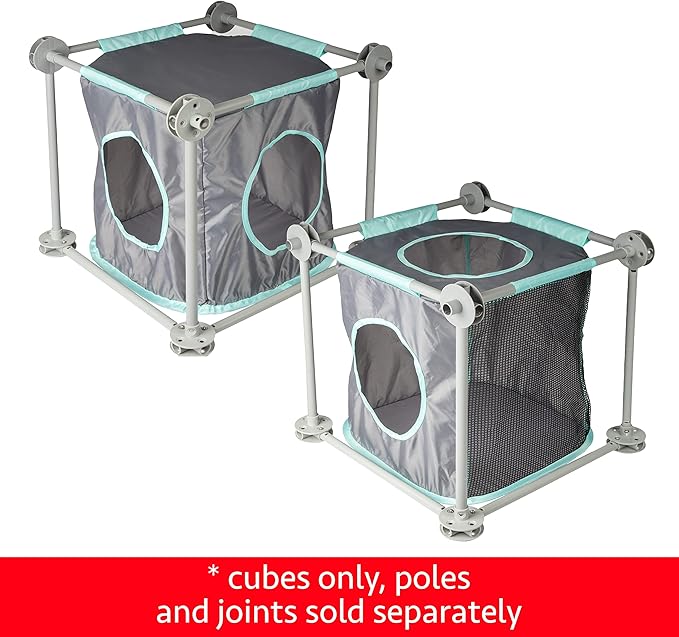 Kitty City Outdoor Catio Furniture and Play Kits for Cats, Cubes Replacement