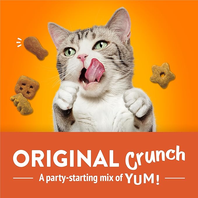 Purina Friskies Cat Treats, Party Mix Original Crunch - 30 oz. Pouch