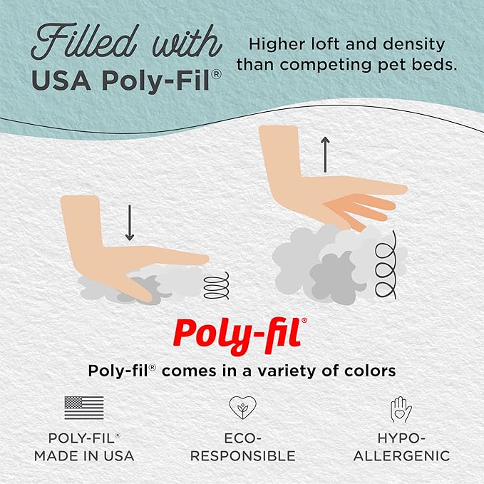 Best Friends by Sheri Original Calming Donut Dog and Cat Bed, Lux Faux Fur, Mink Dark Gray, (30in x 30in) - Anxiety Relief for Pets Up to 45 lbs