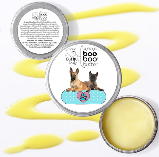 The Blissful Dog 2 oz TIN Belgian Malinois Booboo Butter
