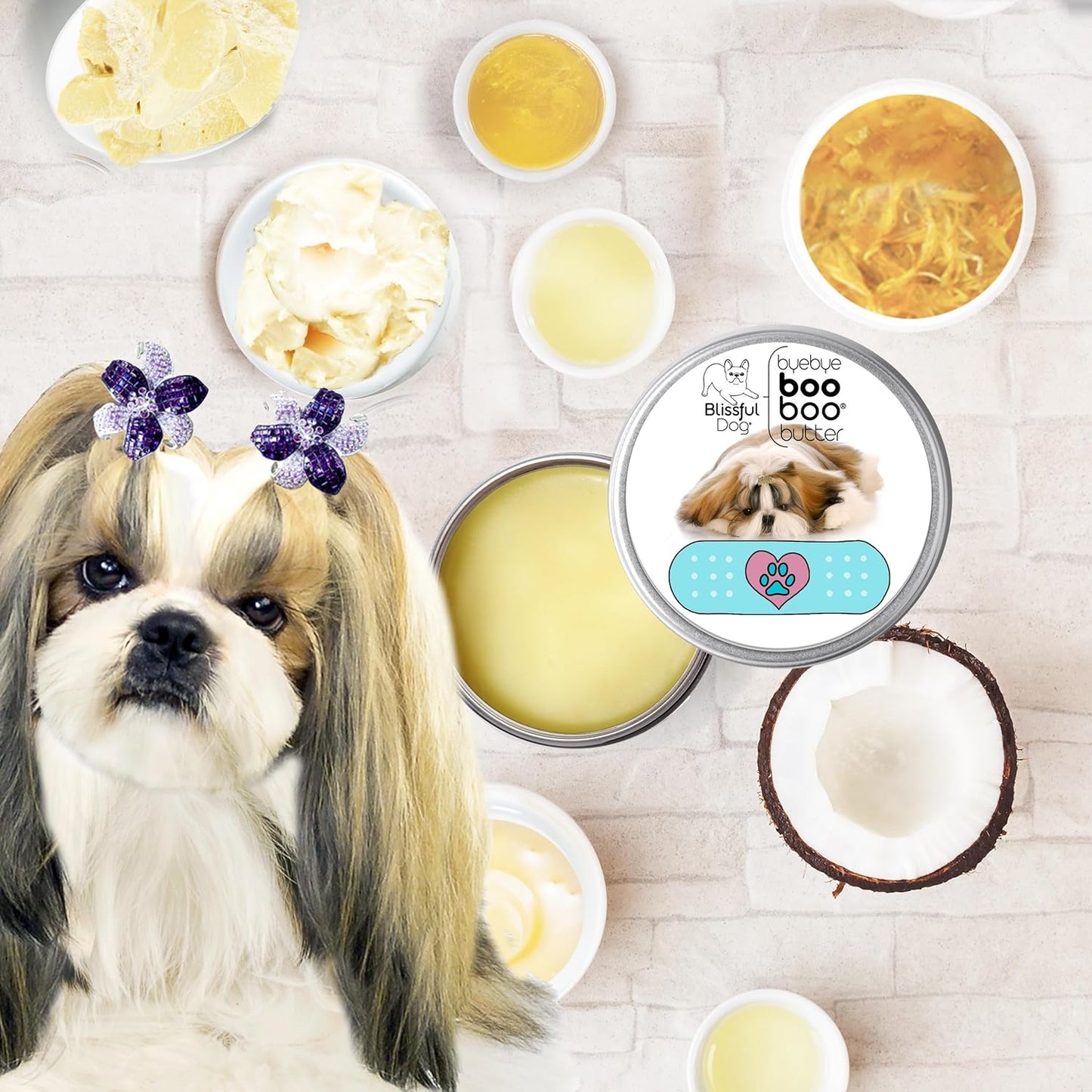 The Blissful Dog Shih Tzu Boo Butter, 1 oz