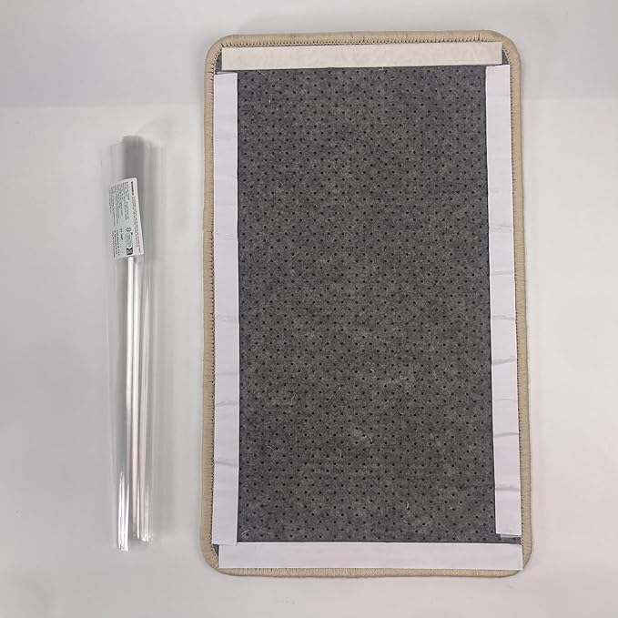 SOLDAY Sisal Cat Wall Scratcher 22x13 inch for Floor Wall Carpet Couch Furniture, Cat Scratching Posts with Velcro Tape, Anti Scratch Furniture Protector(Lightsaber Cat)