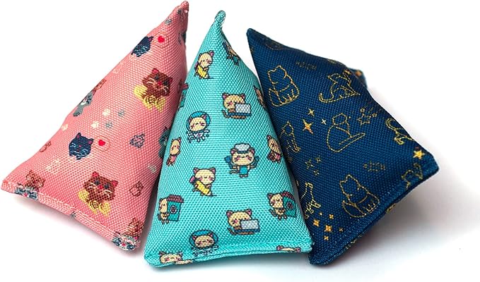 Catnip Pouncer – Cat Nip Toy in Cute, Stylish Designs – Catnip Pouch Gift for Cat Lovers