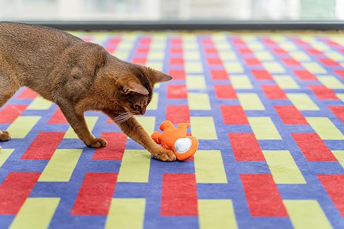 Interactive Catnip Cat Plush Toy, Space Travel Theme, 5‘’, for All Breed Size Cats (Astronaut)