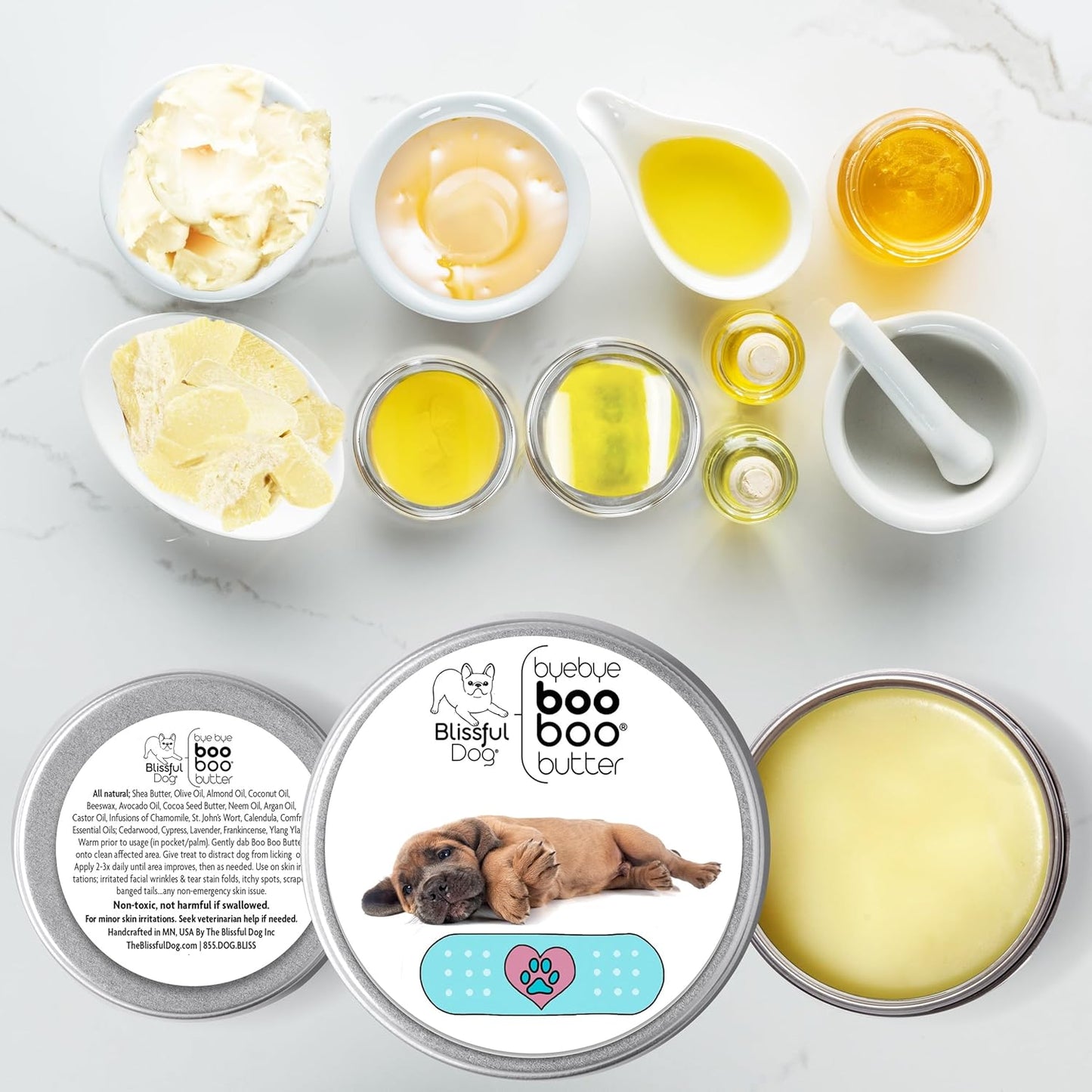 The Blissful Dog Cane Corso Boo Boo Butter, 8-Ounce