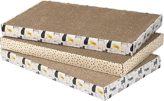 Kitty City XL Cat Scratchers (3-Pack, Novelty)