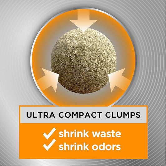 ARM & HAMMER Hardball Lightweight Platinum Multi-Cat Clumping Cat Litter Odor Control, Easy No-Mess Scooping, Garden Bloom Scent, 16.5 Lbs.