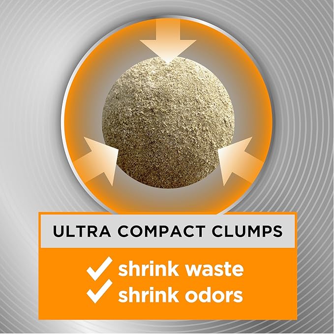 ARM & HAMMER Hardball Lightweight Platinum Multi-Cat Clumping Cat Litter Odor Control, Easy No-Mess Scooping, Garden Bloom Scent, 8.5 Lbs.