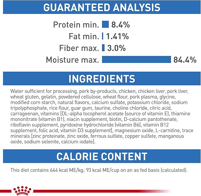 Royal Canin Feline Weight Care Thin Slices in Gravy Canned Adult Wet Cat Food, 5.1 oz can (24-Count)