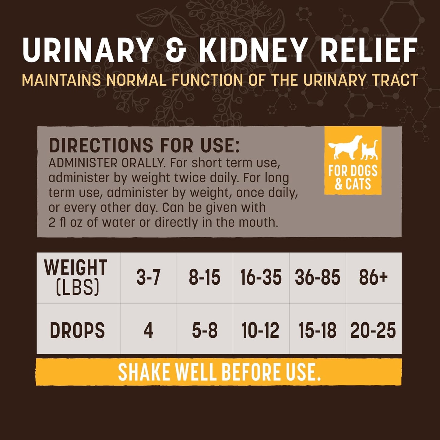 Earth Animal Herbal Remedies | Urinary and Kidney Relief | 2 fl oz