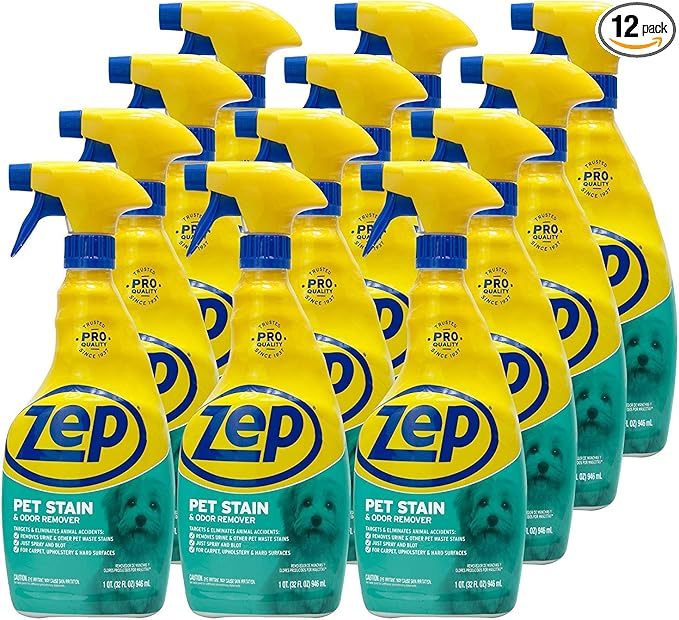 Zep Pet Stain and Odor Remover 32 Ounce ZUPETODR32 (Case of 12)