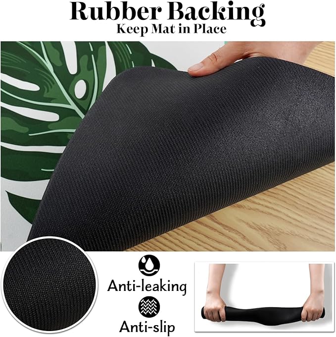 Dog Food Mat for Floors - Absorbent Bowl Mat for Food and Water Dispenser, Quick Dry Pet Supplies for Dogs and Cats