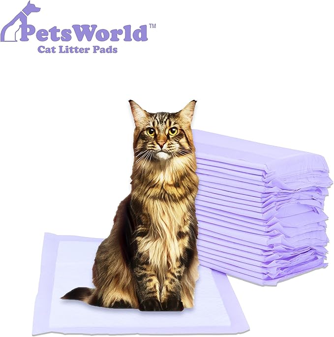 PETSWORLD Cat Pad Refills for Tidy Cats Breeze Litter System (1200 Pads)