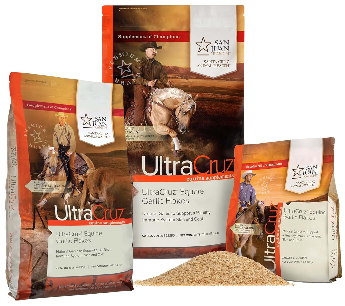 UltraCruz® Equine Garlic Flakes, 2 lb