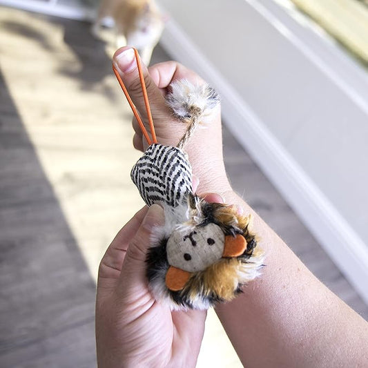 Petlinks HappyNip Lion Launcher Cat Toy, Contains Silvervine & Catnip - Multi Color, One Size