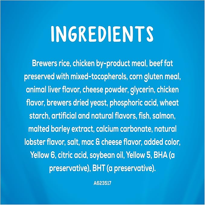 Purina Friskies Party Mix Cat Treats (Lobster & Mac N Cheese, 2.1 Ounce (Pack of 6))