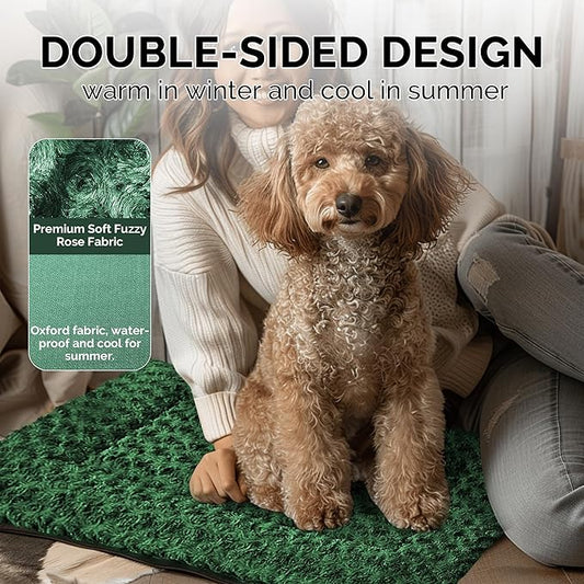 Dog Bed Mat - Comfortable Dog Kennel Pad, Multi-Purpose Dog Crate Bed & Dog Bed Mats for Dogs & Cats – Soft Dog Crate Mat & Dog Bed Crate Mat for Dog & Cat