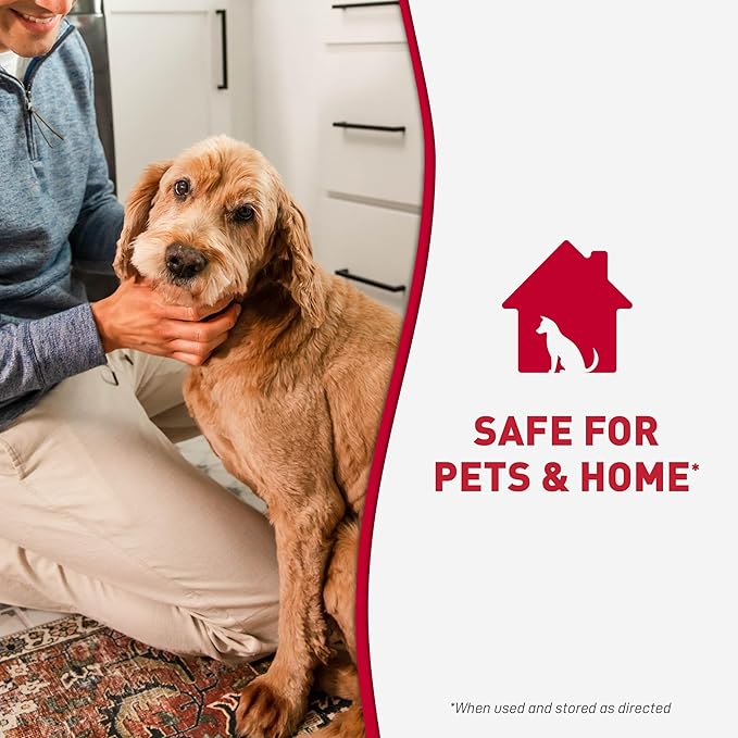 Nature’s Miracle Advanced Stain & Odor Eliminator For Dogs With Flip & Go Sprayer, 64 Ounces, Enzymatic Formula For Severe Dog Messes Including Urine, Feces, Diarrhea And Vomit Stains And Odors