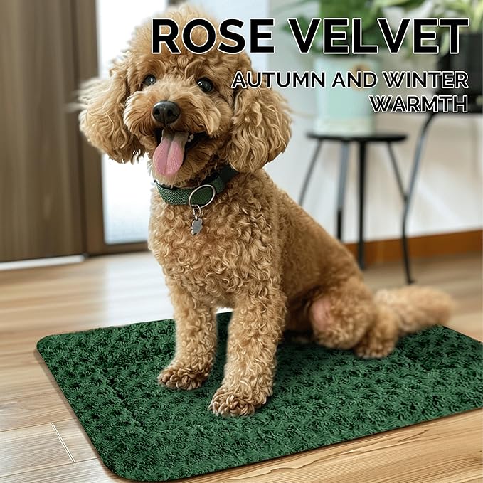 Dog Bed Mat - Comfortable Dog Kennel Pad, Multi-Purpose Dog Crate Bed & Dog Bed Mats for Dogs & Cats – Soft Dog Crate Mat & Dog Bed Crate Mat for Dog & Cat