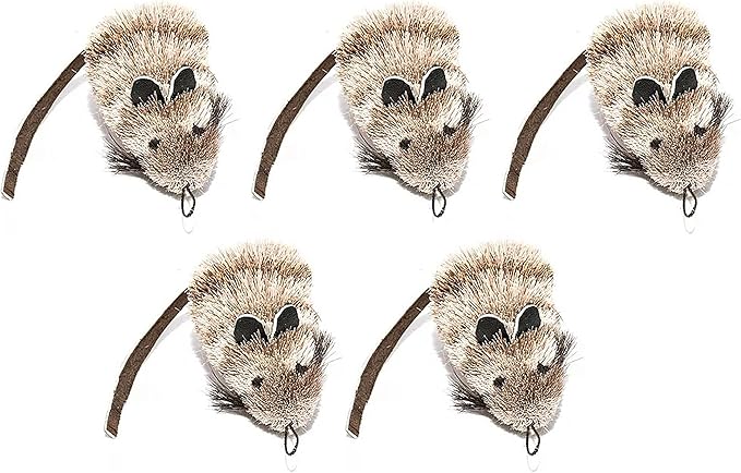 GoCat Cat Lures Cat Catcher Refill Mouse - Pack of 5