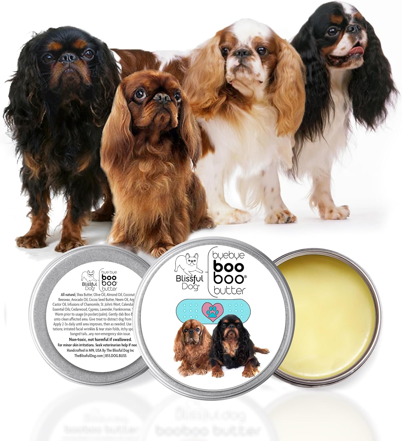 English Toy Spaniel Boo Boo Butter, 8 oz