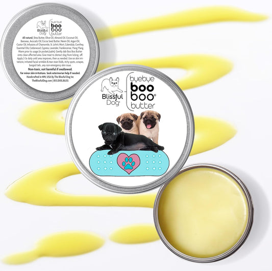 The Blissful Dog 2 oz TIN Pug Booboo Butter
