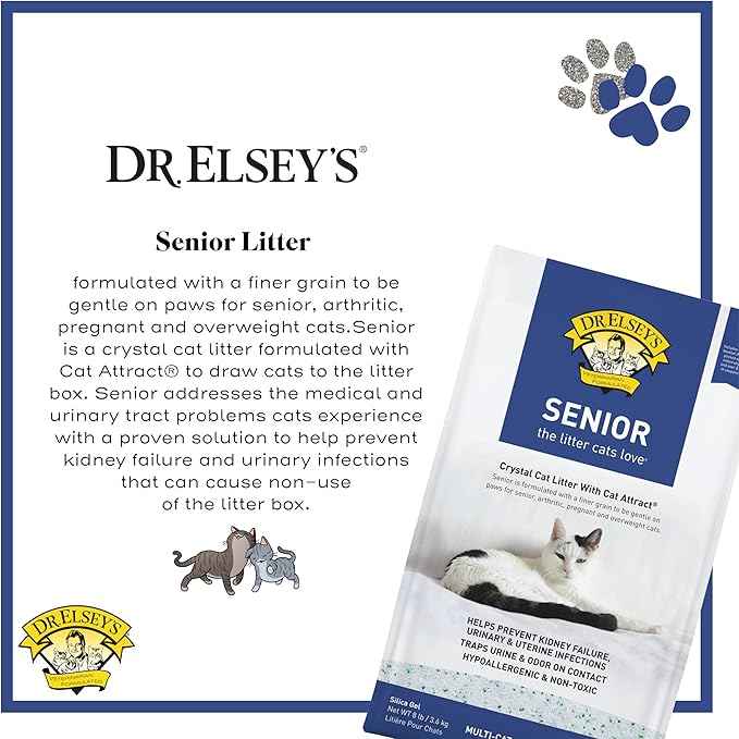 Precious Cat Senior Litter, 8lbs