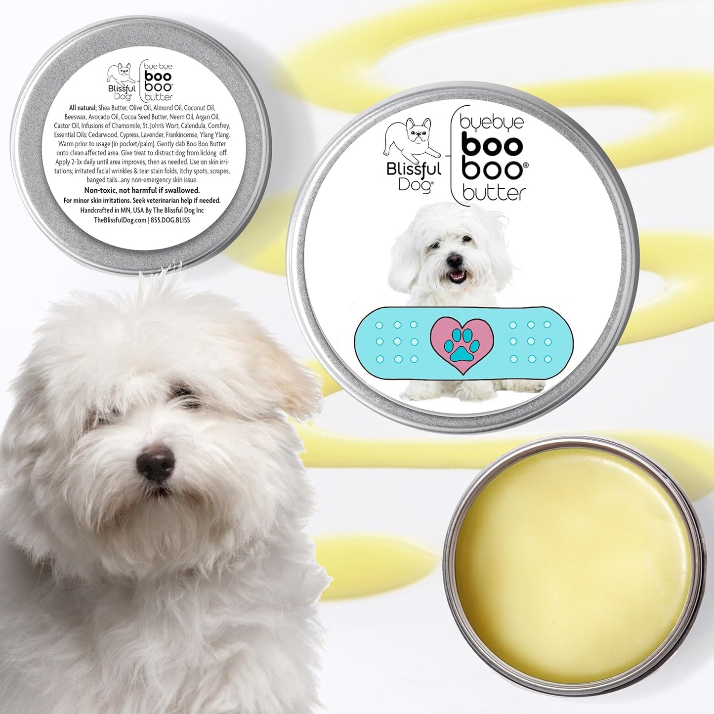 Coton De Tulear Boo Boo Butter, 8 oz