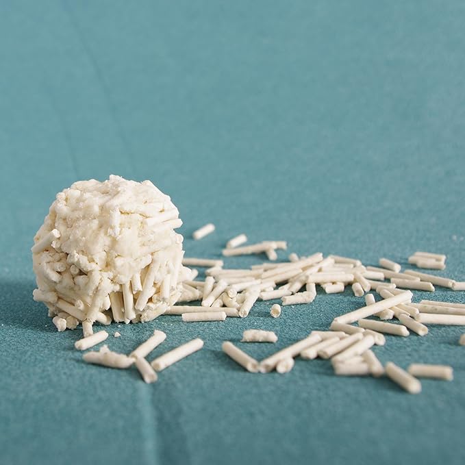 Original Tofu Cat Litter, Bean Fragrance, Odor Control and Economical cat Litter Dust-Free, Quick Clumping, Water Flushable Tofu Cat Litter, 5.5 Lbs X 8 Bags