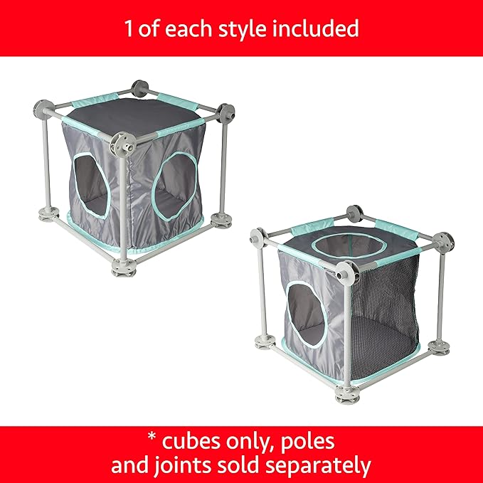 Kitty City Outdoor Catio Furniture and Play Kits for Cats, Cubes Replacement