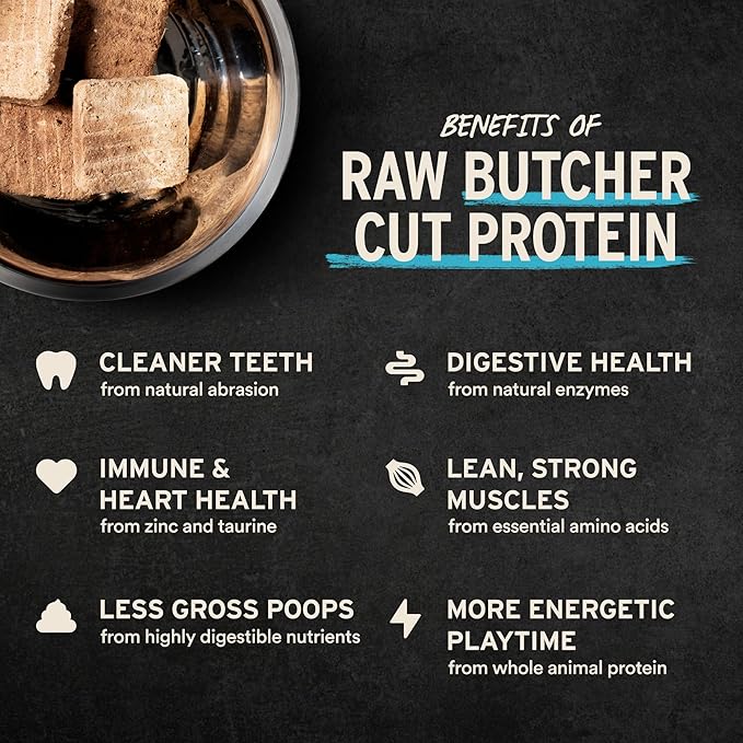 Vital Essentials Freeze Dried Raw Cat Food, Pork Mini Patties Entree, 15 oz