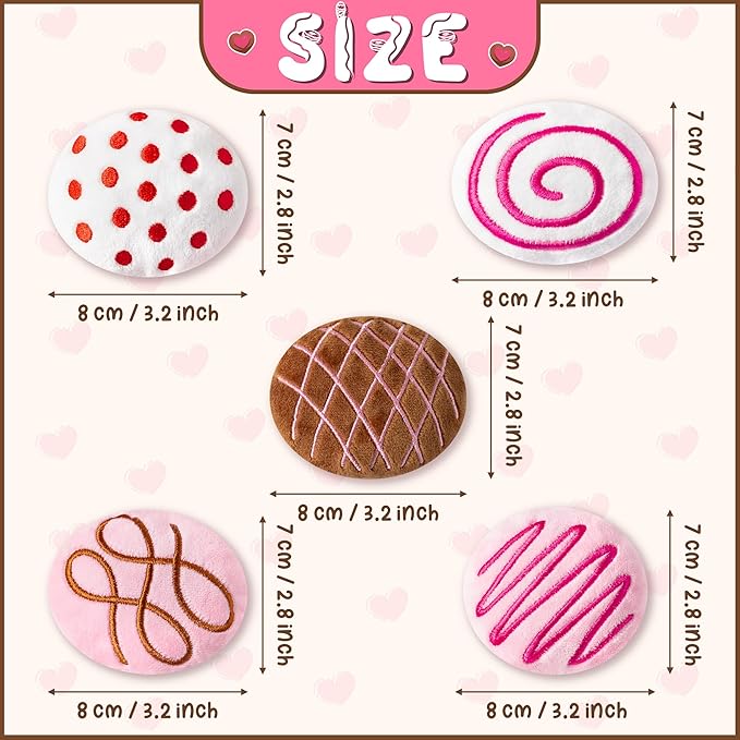 MALLMALL6 Catnip Toys for Cat - 5Pcs Chocolate Truffles Catmint Interactive Teething Chew Kick Cat Toy for Indoor Kitten, Soft Candy Pet Supplies, Pet Birthday Gifts for Kitten Lover