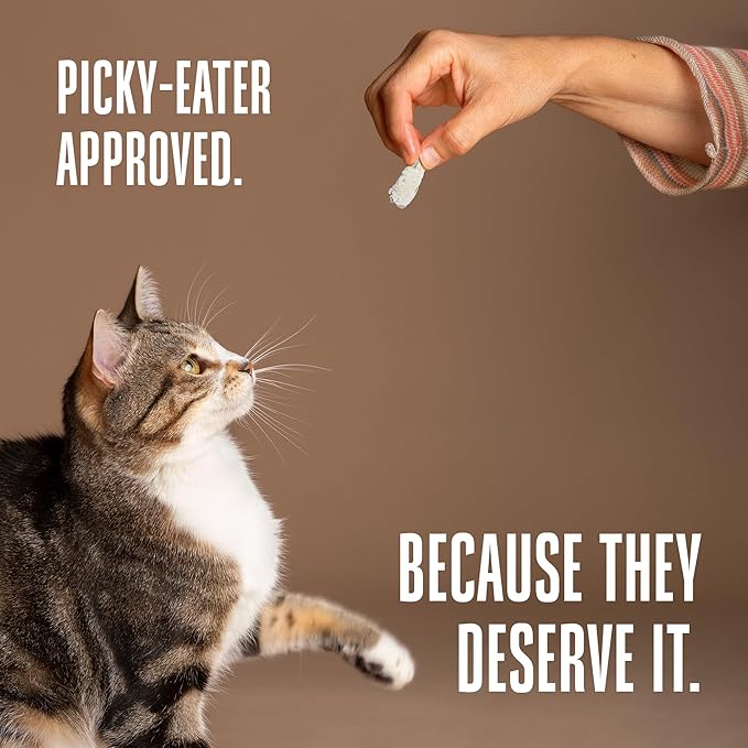 Whole Life Cat Just One Chicken Freeze Dried Cat Treats - Human Grade High Protein Food, Healthy Training Snacks, Freeze Dried Chicken Food Toppers, USA Made Natural Treats - 4 oz (Pack of 1)