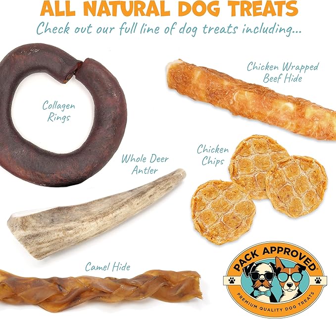 Chicken Sticks for Dogs - Dehydrated Chicken Jerky Treats. Single Ingredient Made and Sourced in America - High Protein, Low Fat - Crunchy Treat Sticks - 6.2oz