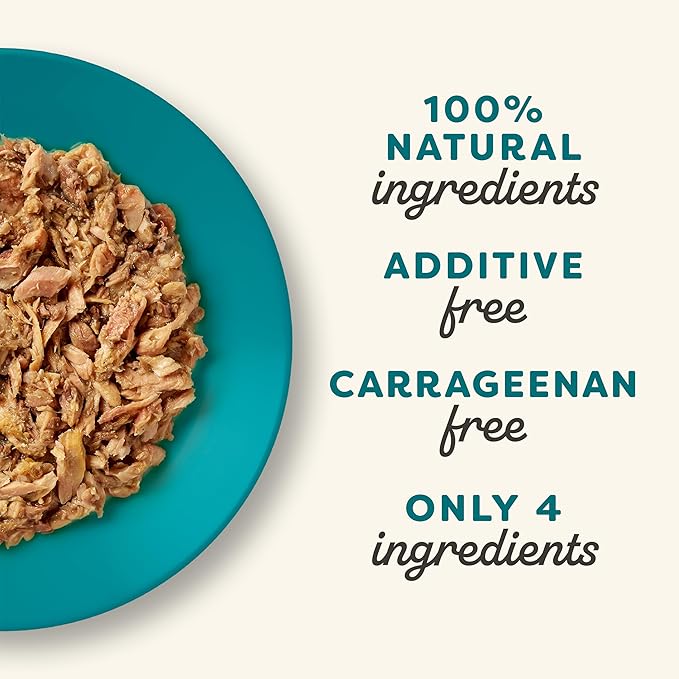 Applaws Natural Wet Cat Food, 24 Count, Limited Ingredient Canned Wet Cat Food, Ocean Fish in Broth, 2.47oz Cans