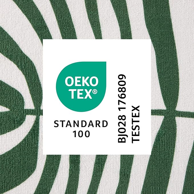 TOWN & COUNTRY LUXE CuddleTown Matisse Everwash® Pillow Pet Bed, Water Repellent Floor Pillow, Machine Washable Cover, Soft & Calming, Green, Large 44"x34"x4"