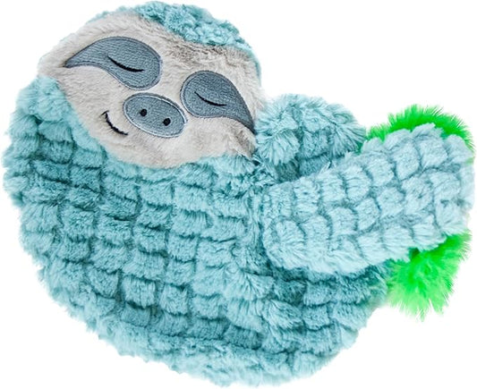 Catstages Purr Pillow Sloth Calming Cat Toy with Soothing Purr and Plush Material, Green - Helps Comfort Anxious Cats