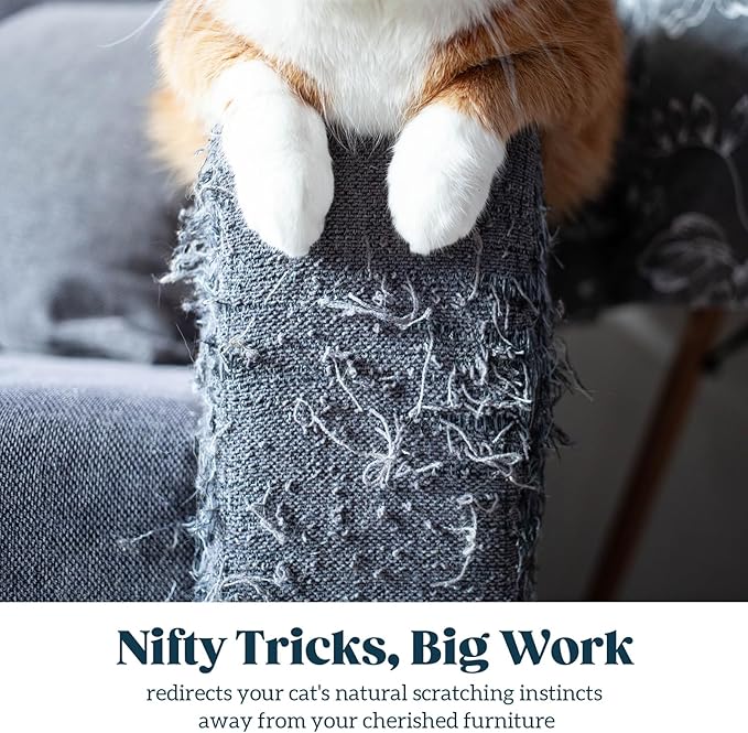 Natural Sisal Rope for Cat Scratcher 1/4 Inch by 100 Feet, Cat Tree Rope Twine for Cat Scratching Post Replacement, Cat Tower with Scratch Post Repairing, Replace, Recovering and DIY, White