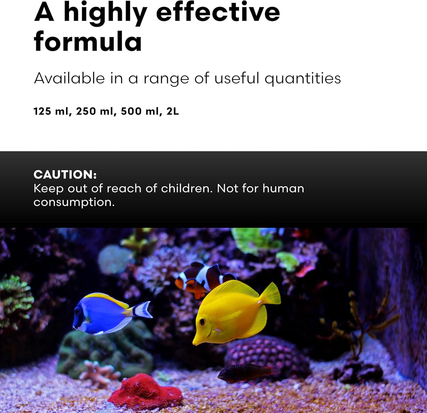 Brightwell Aquatics Vitamarin-M – Complete Vitamin Supplement for Marine Fish, Corals & Invertebrates – Supports Growth, Color & Immune Health – No Refrigeration, 2L