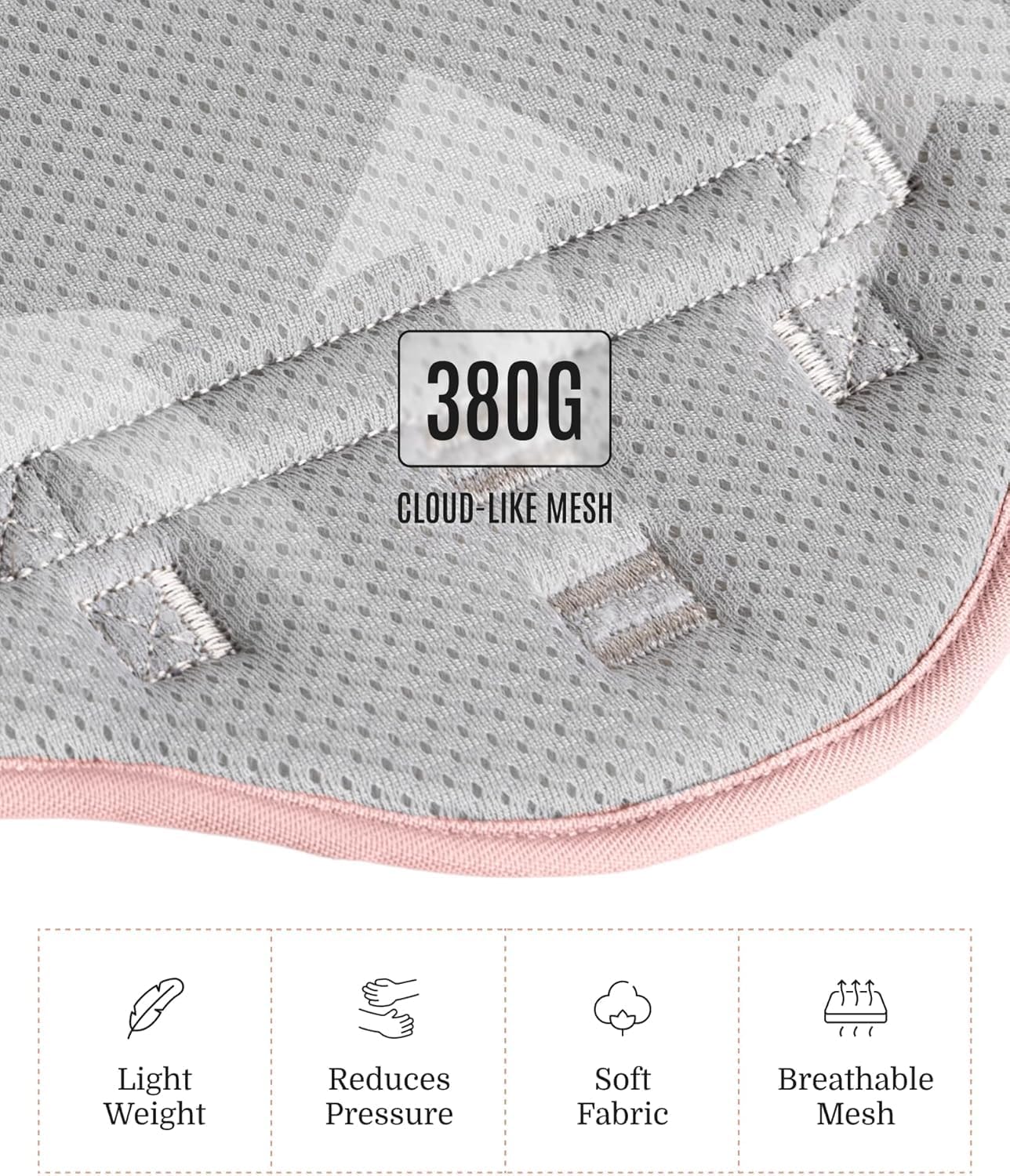 2025 New Edition, Fei & Eve MagEase Dog Harness - 3-Second Magnetic Buckles | 3-Point No-Pull Control | Heavy-Duty 900D Nylon | Dual Safety Handles | Breathable Mesh | Adjustable Fit | Large, Pink